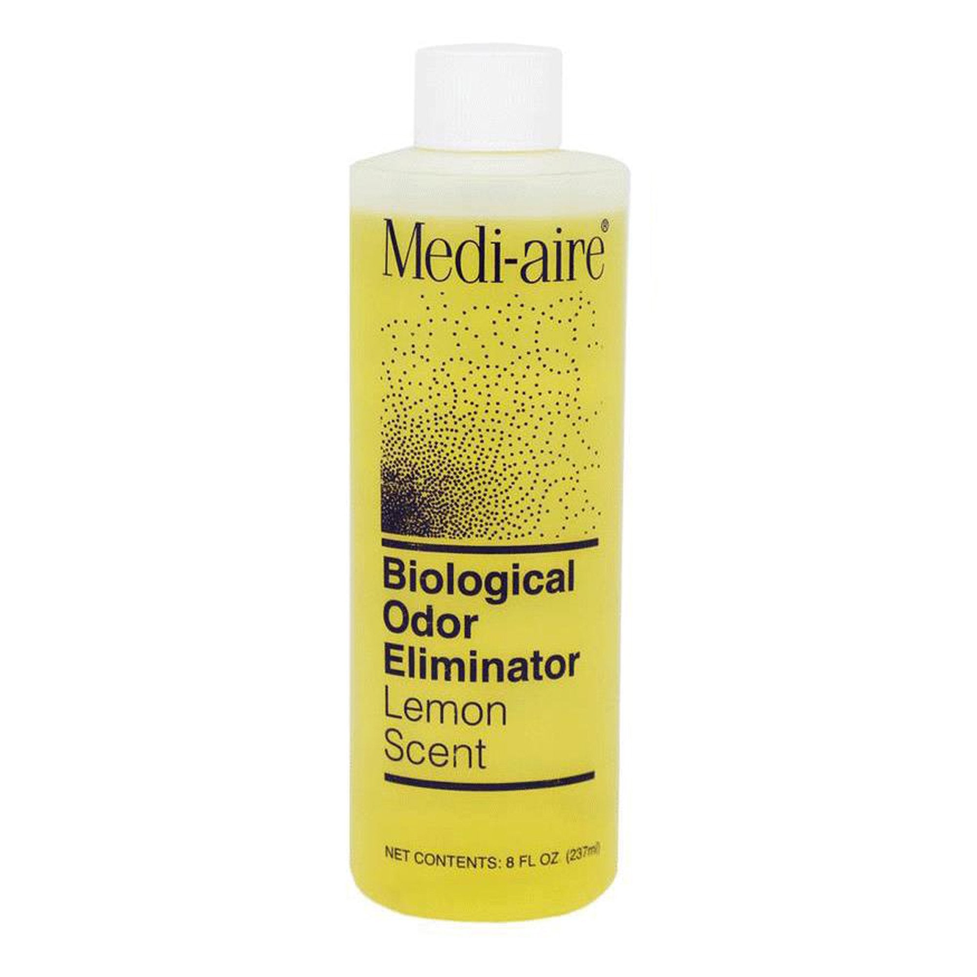 Deodorizer Medi-aire Biological Odor Eliminator Liquid 8 oz. Bottle Lemon Scent