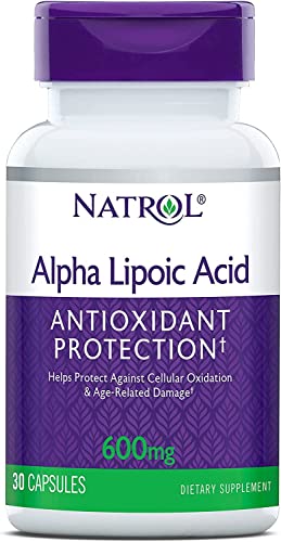 Natrol Alpha Lipoic Acid 600 Mg, 30 count