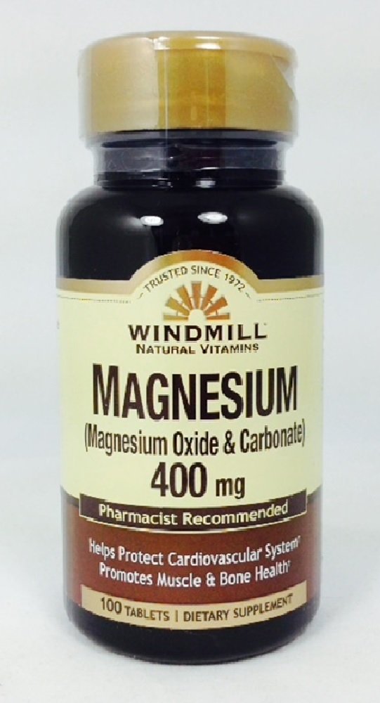 Windmill Magnesium 400 Mg Tablets, 100.0 Count