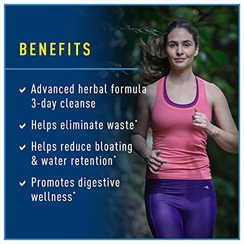 Renew Life Adult Cleanse Total Body Reset, 3-Day, 2-Part Program, Advanced Herbal Formula - 12 Vegetarian Capsules
