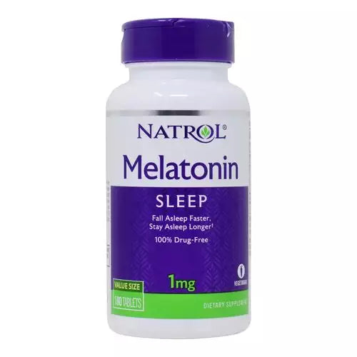 Natrol Melatonin 1 mg Tablets - 180 ea