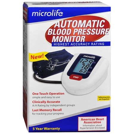 Microlife BP3AQ1-1 Automatic Blood Pressure Monitor Medium Cuff