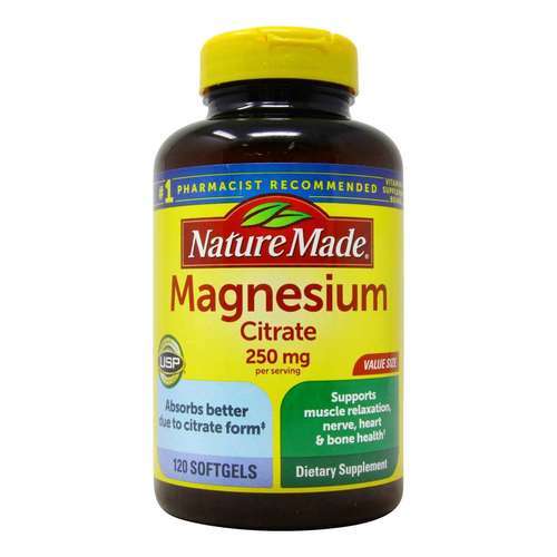 Nature Made Magnesium Citrate Softgels - 120 ea