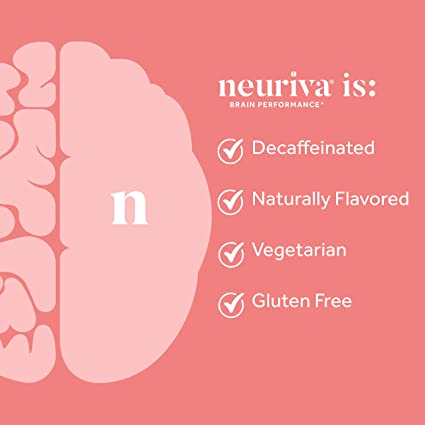 Neuriva Strawberry Original Brain Supplement Gummies for Memory and Concentration - 50 Count