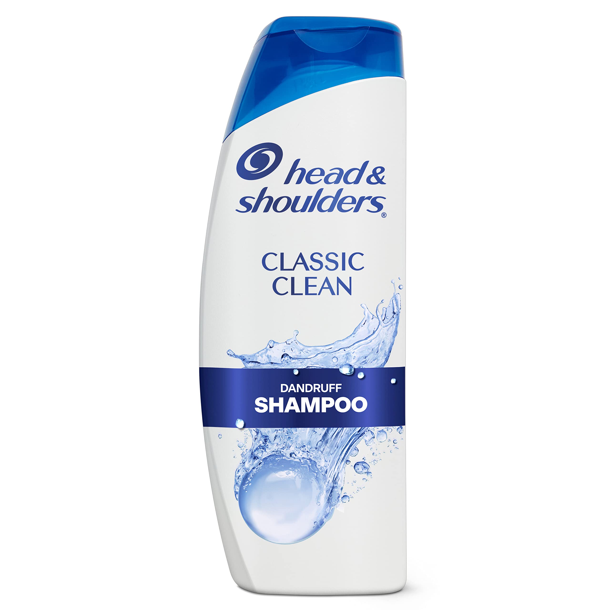 Head and Shoulders Dandruff Shampoo, Anti-Dandruff Treatment, Classic Clean for Daily Use, Paraben Free, 12.5 oz