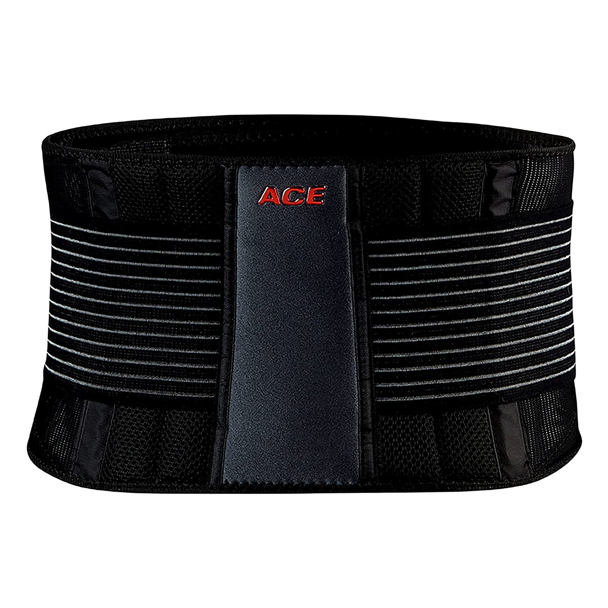 Back Support Ace One Size Fits Most Hook and Loop Closure Up to 48 Inch Waist Circumference Adult