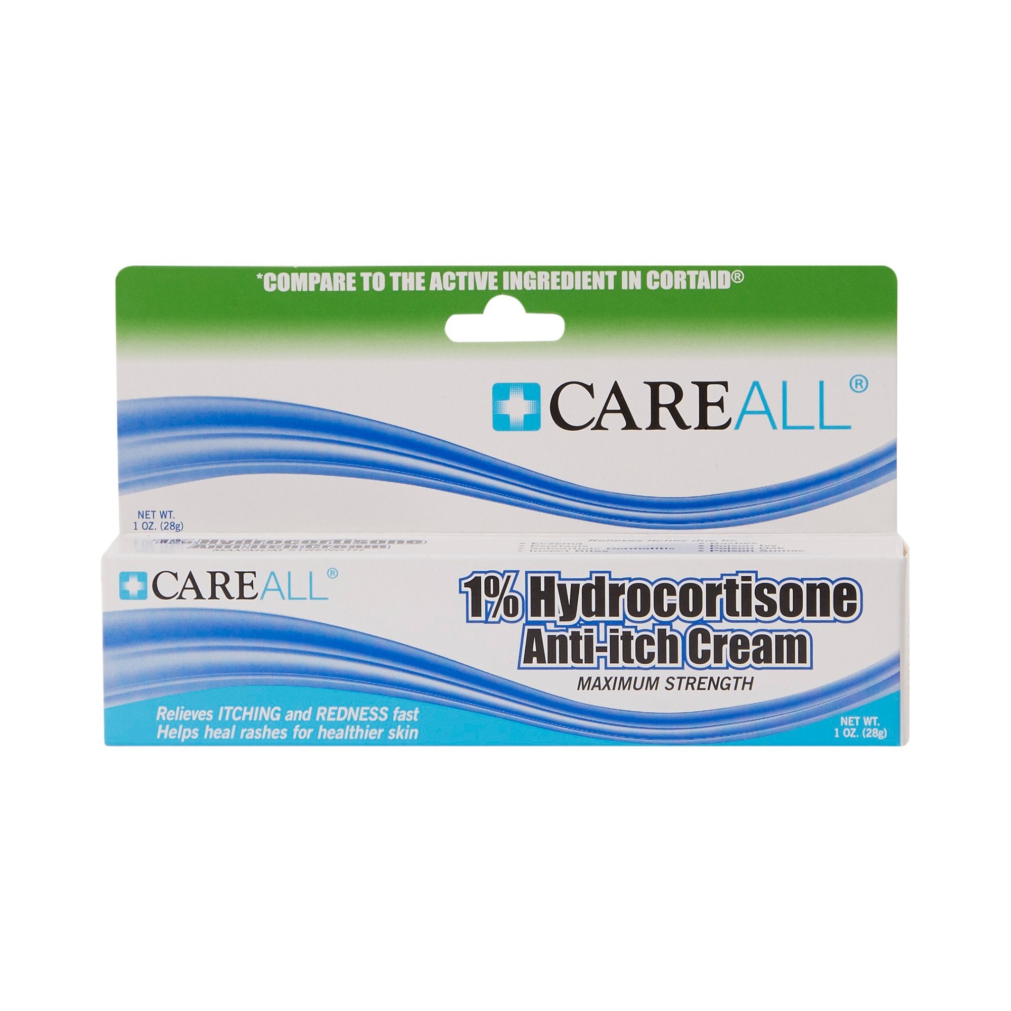 Itch Relief CareALL 1% Strength Cream 1 oz. Tube