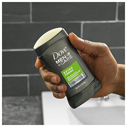 Dove Men+Care Antiperspirant Deodorant Stick, Extra Fresh, 2.7 Oz