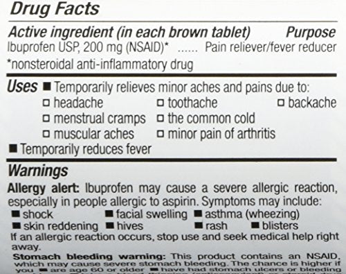 Geri Care IBUPROFEN Pain Relief Tablets (100 Count)
