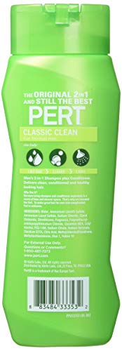 Pert Plus 2 In 1 Shampoo & Conditioner Happy Medium (for Normal Hair), 13.5 oz