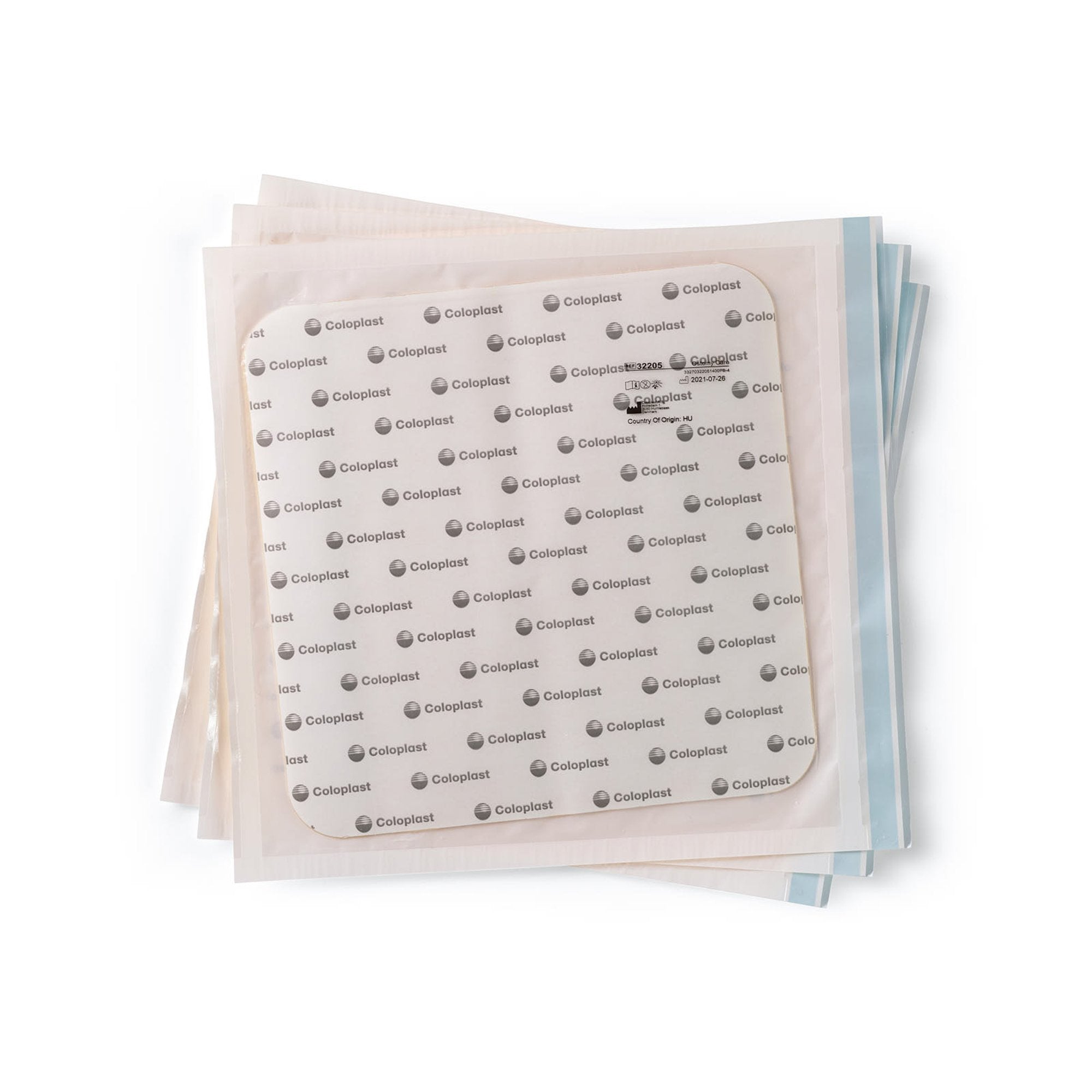 Stoma Skin Protective Sheets Brava 8 X 8 Inch