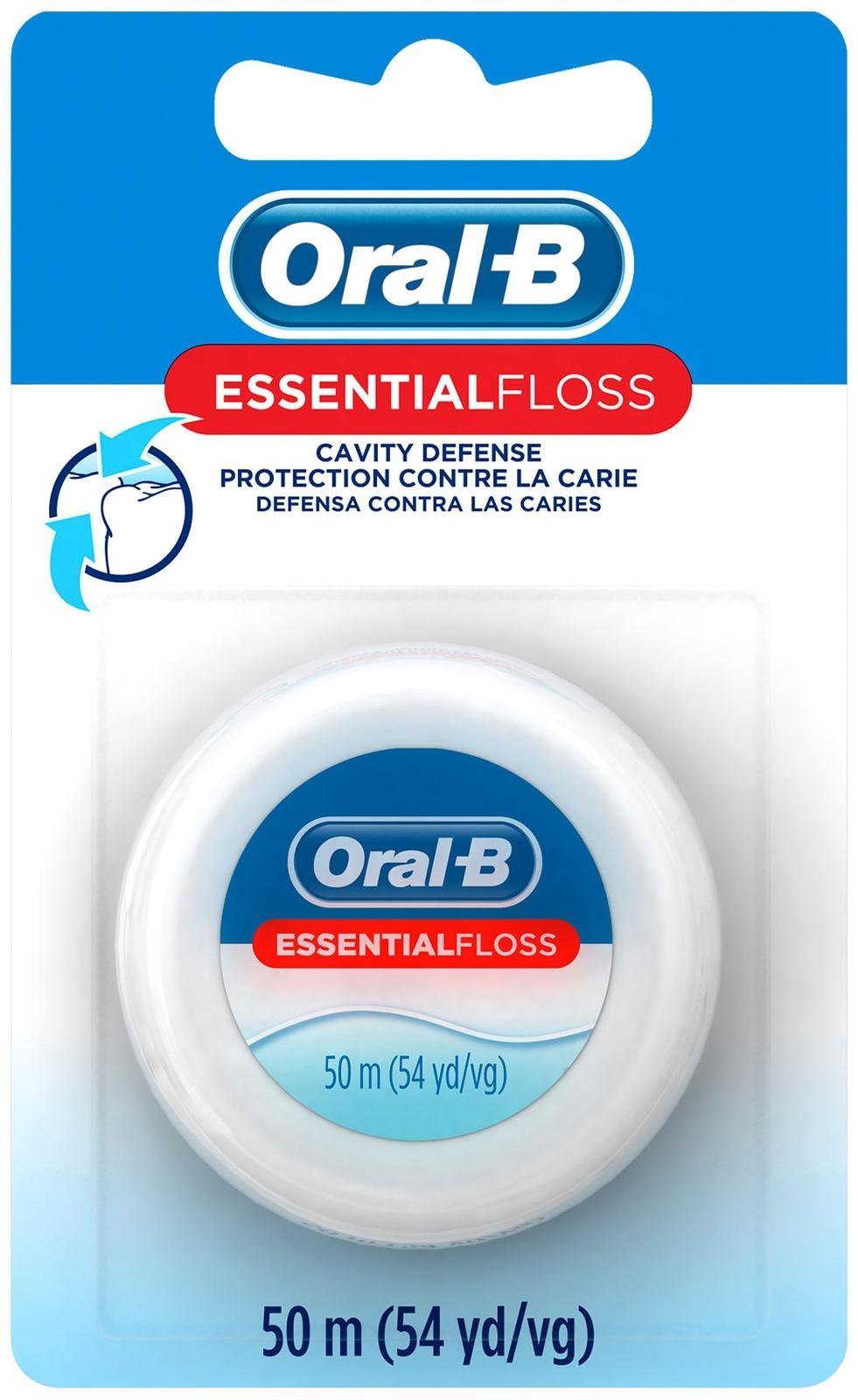 Oral B Essential Cavity Defense Floss (54 yd/vg)