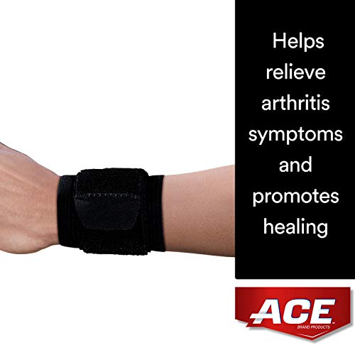 ACE Wrap Around Wrist Support,Black