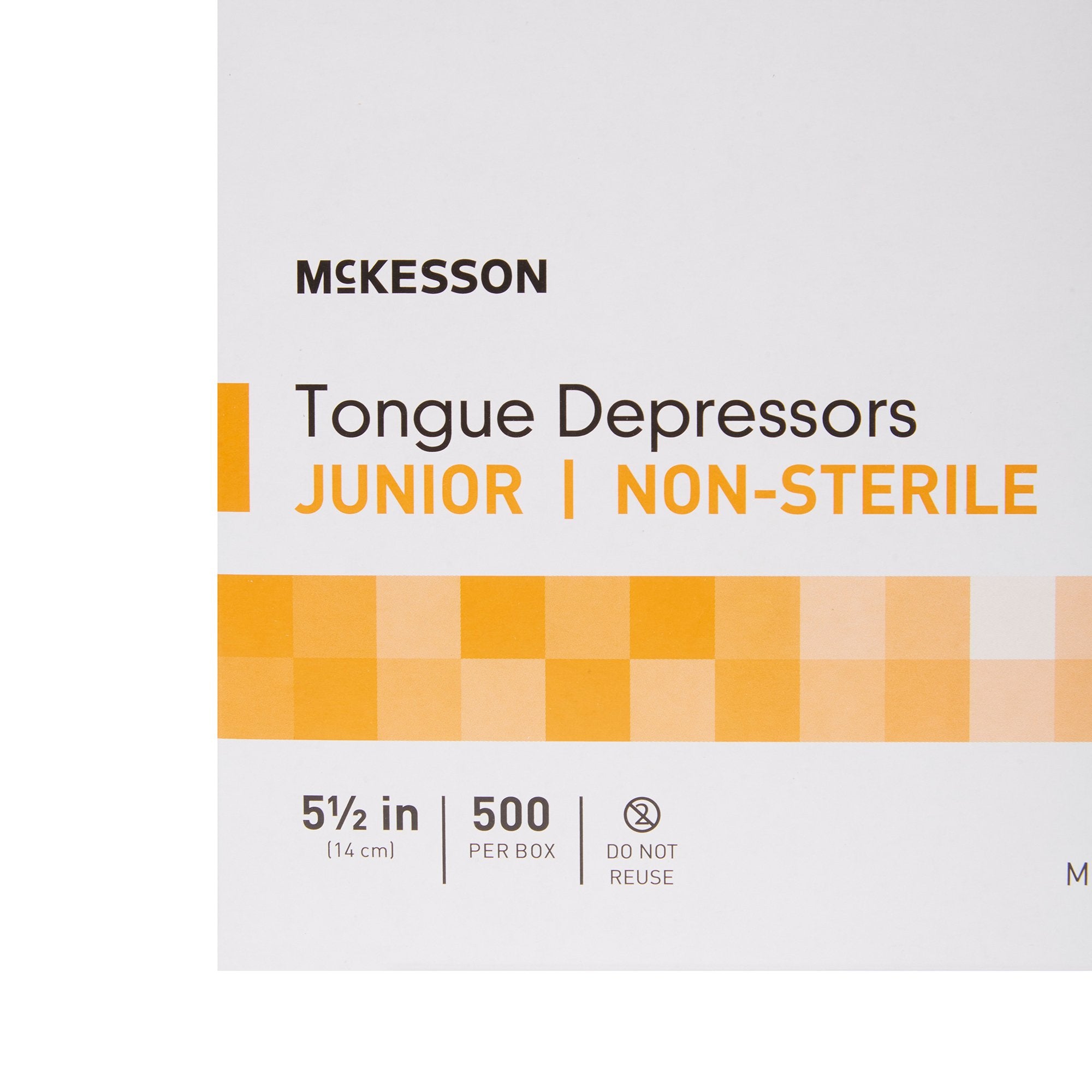 Tongue Depressor McKesson 5-1/2 Inch Length Wood