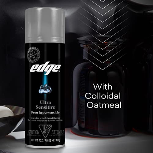 Edge Ultra Sensitive Skin Unscented Shaving Gel, 198g