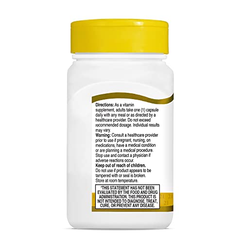 21st Century Biotin, 5,000 mcg, 110 Capsules