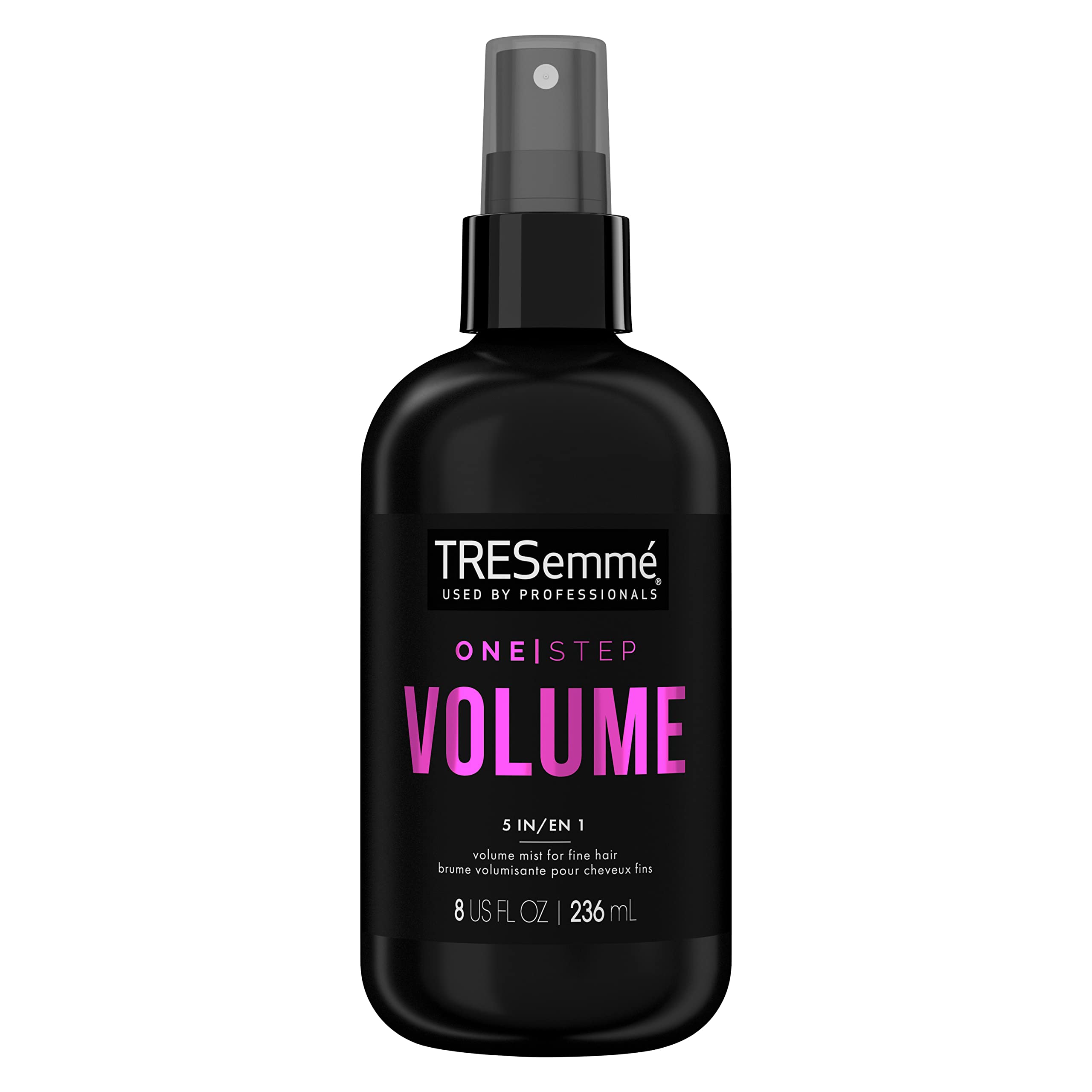 TRESemm One Step 5-in-1 Volumizing Hair Styling Mist For Fine Hair One Step Volume Hair Care Product for Soft, Weightless Volume 8 oz