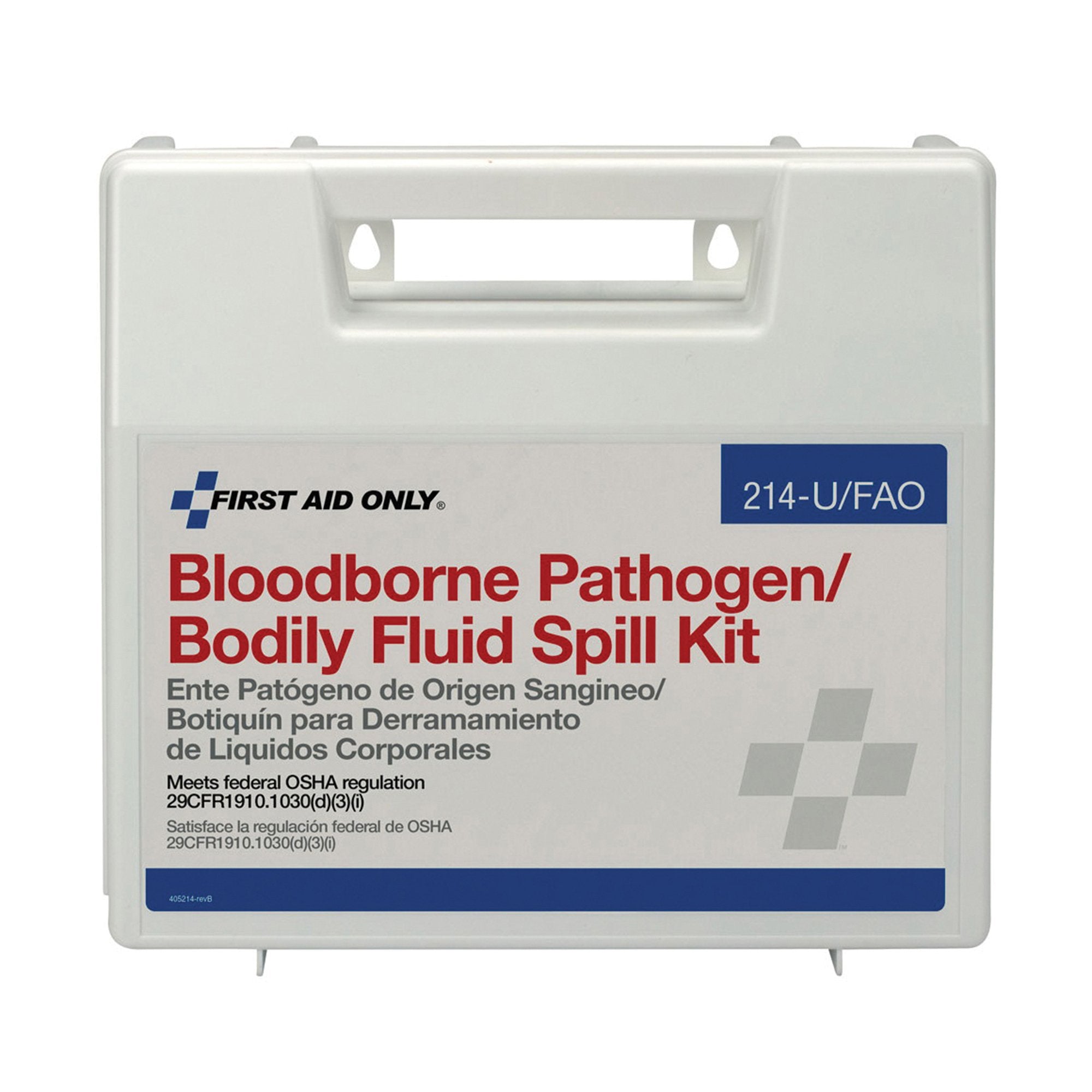 Bloodborne Pathogen And Bodily Fluid Spill Kit First Aid Only