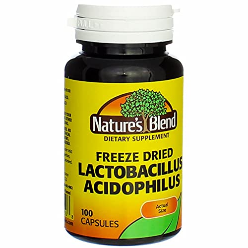 Freeze Dried Lactobacillus Acidophilus 100 Caps