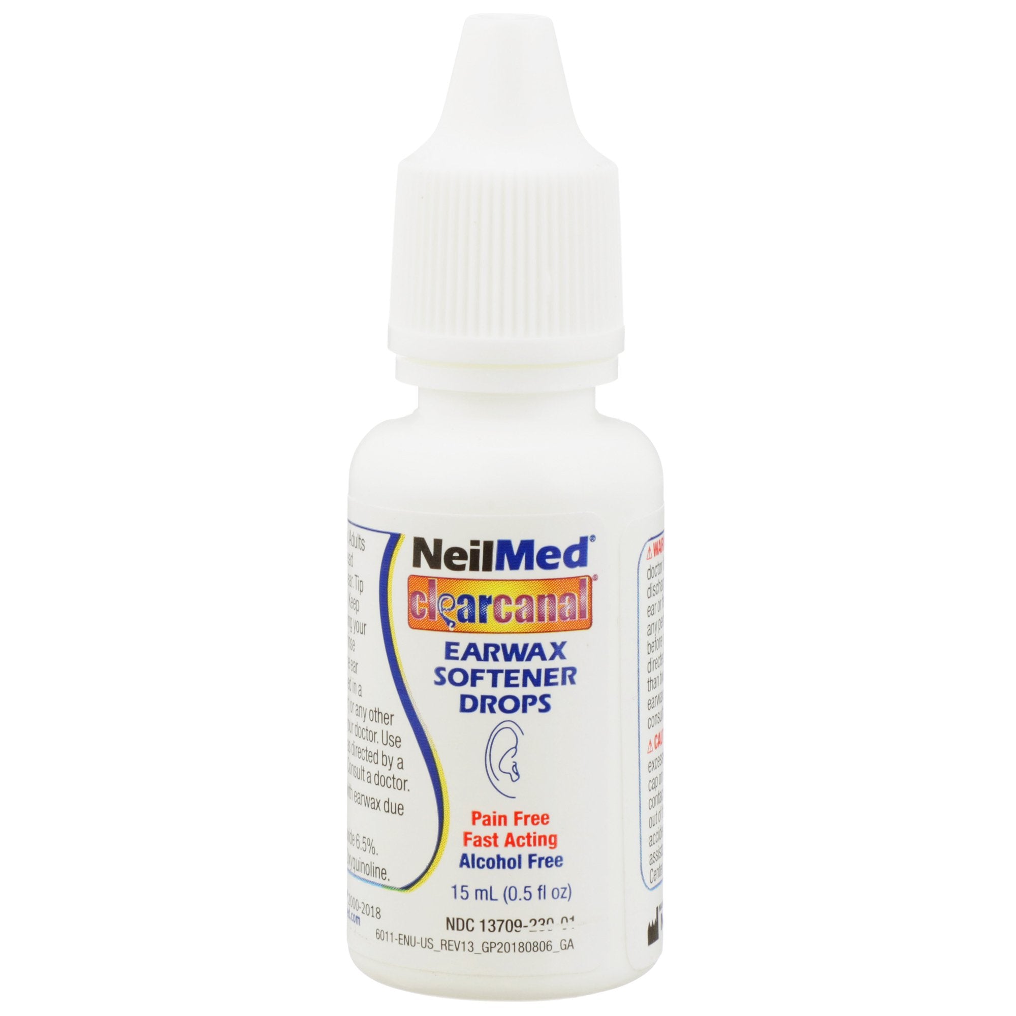 Ear Wax Remover NeilMed 0.5 oz. Otic Drops 6.5% Strength Carbamide Peroxide