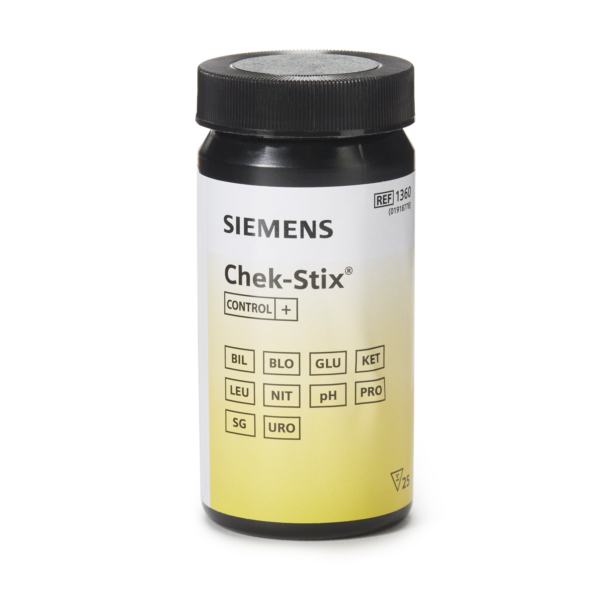Urine Chemistry Control Chek-Stix Urine Dipstick Tests Positive Level / Negative Level 100 per Bottle