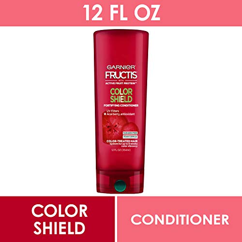 Garnier Fructis Color Shield Conditioner, Color-Treated Hair, 12 fl. oz.