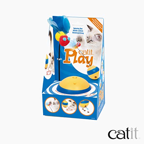 Catit Play Spinning Bee Interactive Cat Toys