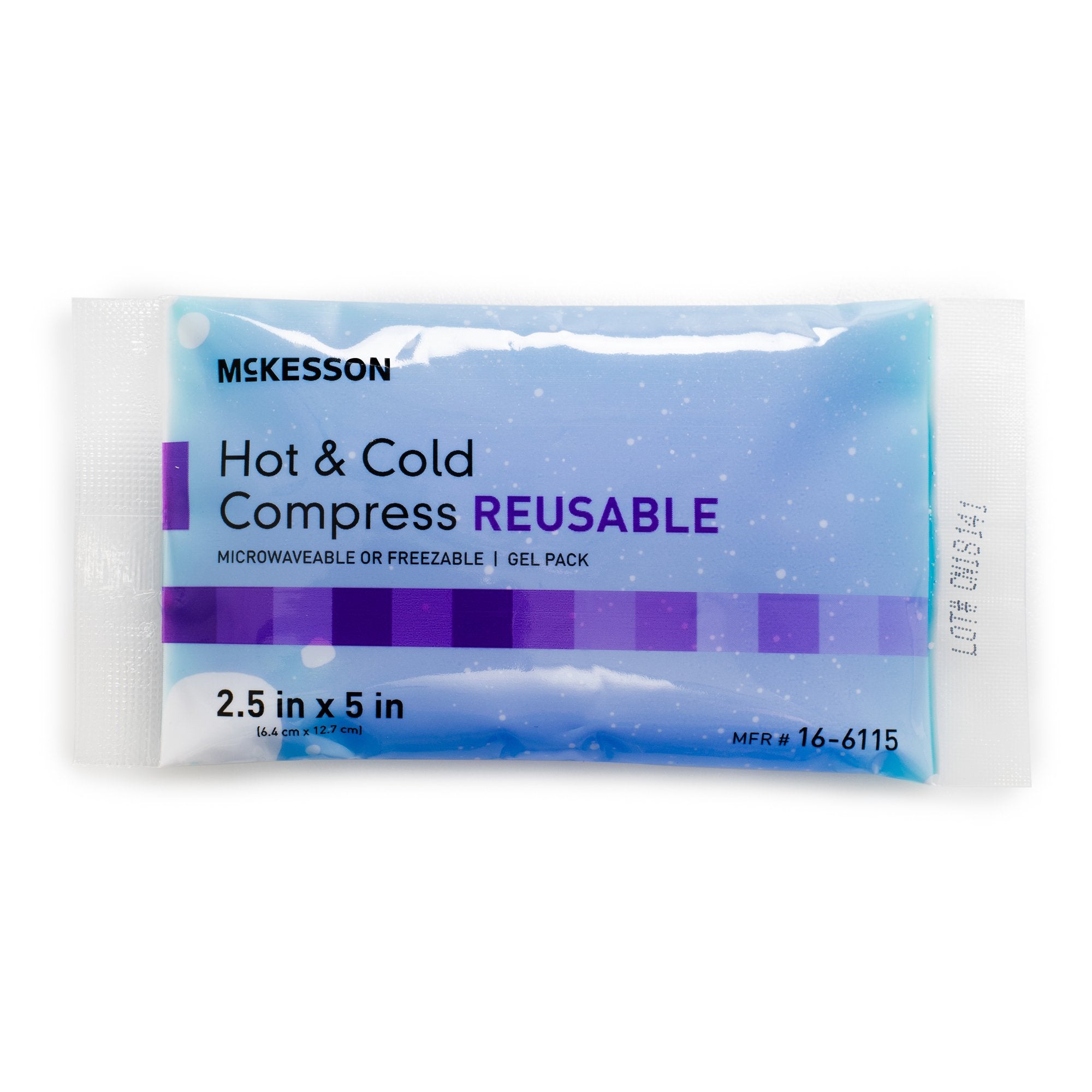 Hot / Cold Pack McKesson General Purpose X-Small 2-1/2 X 5 Inch Gel Reusable