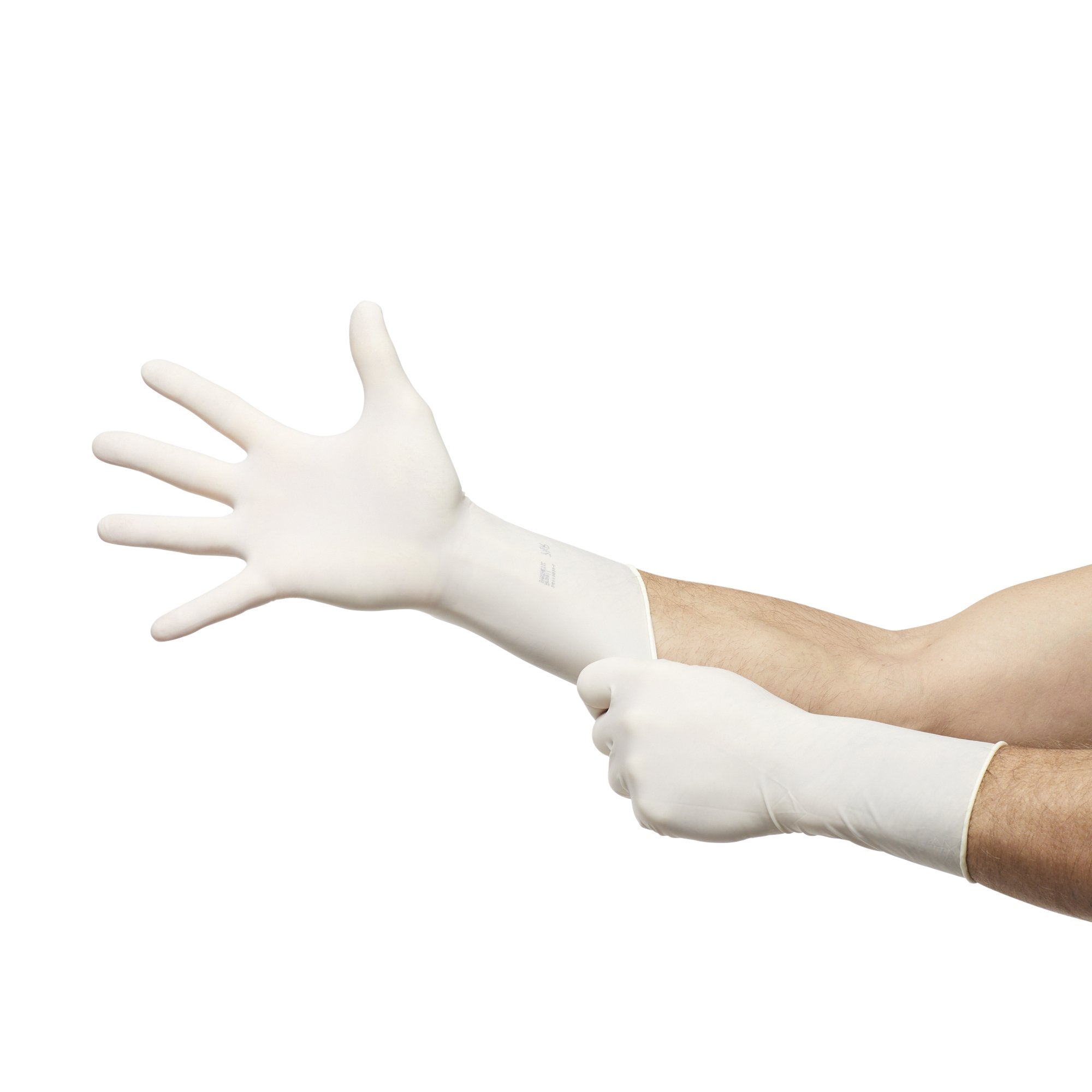 Surgical Glove GAMMEX Non-Latex PI Size 7.5 Sterile Polyisoprene Standard Cuff Length Micro-Textured White Chemo Tested