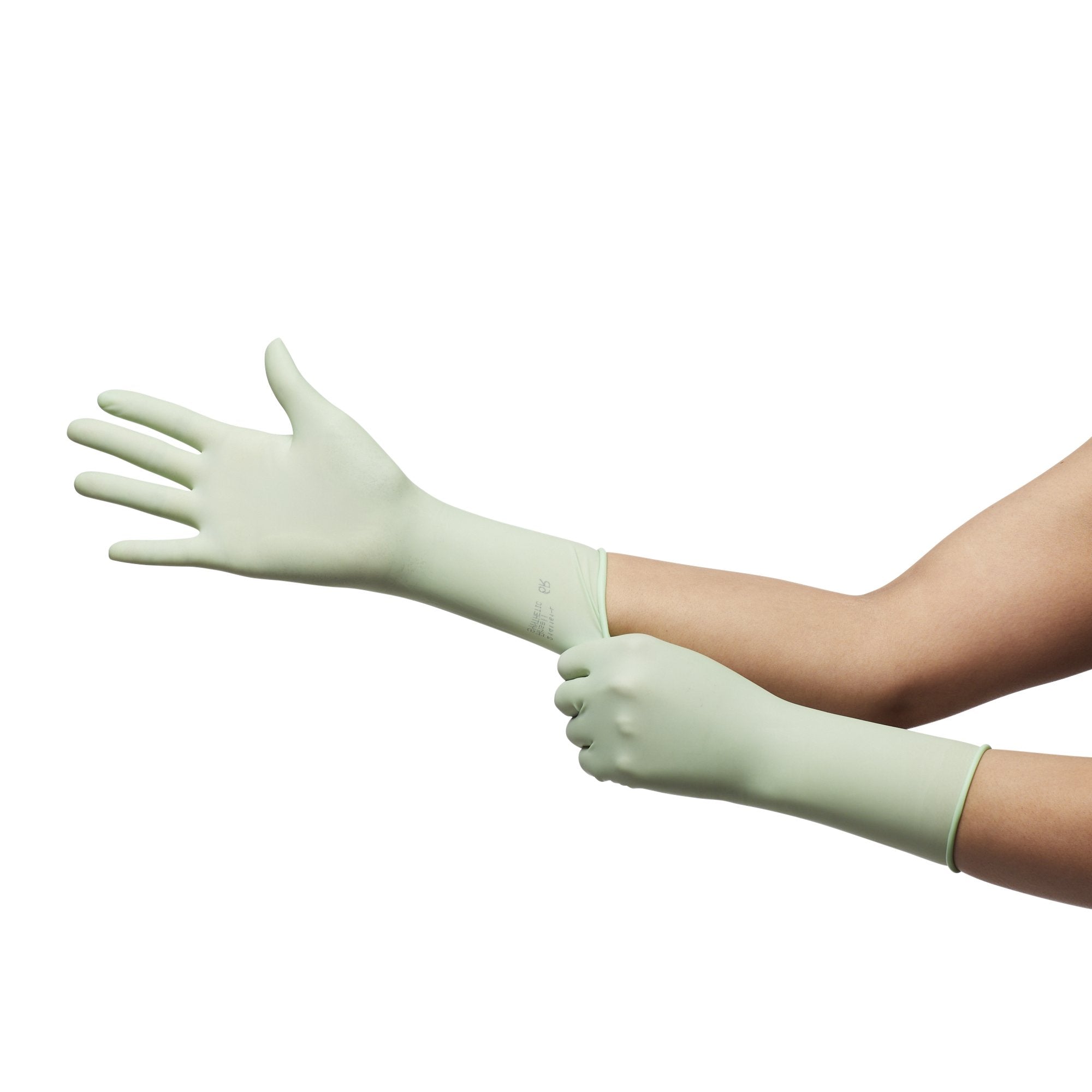 Surgical Glove GAMMEX Non-Latex PI Green Size 6 Sterile Polyisoprene Standard Cuff Length Micro-Textured Light Green Chemo Tested