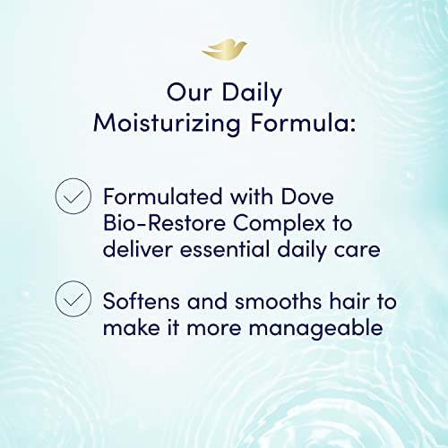 Dove Ultra Care Conditioner Daily Moisture for Dry Hair Conditioner with Bio-Restore Complex 12 oz
