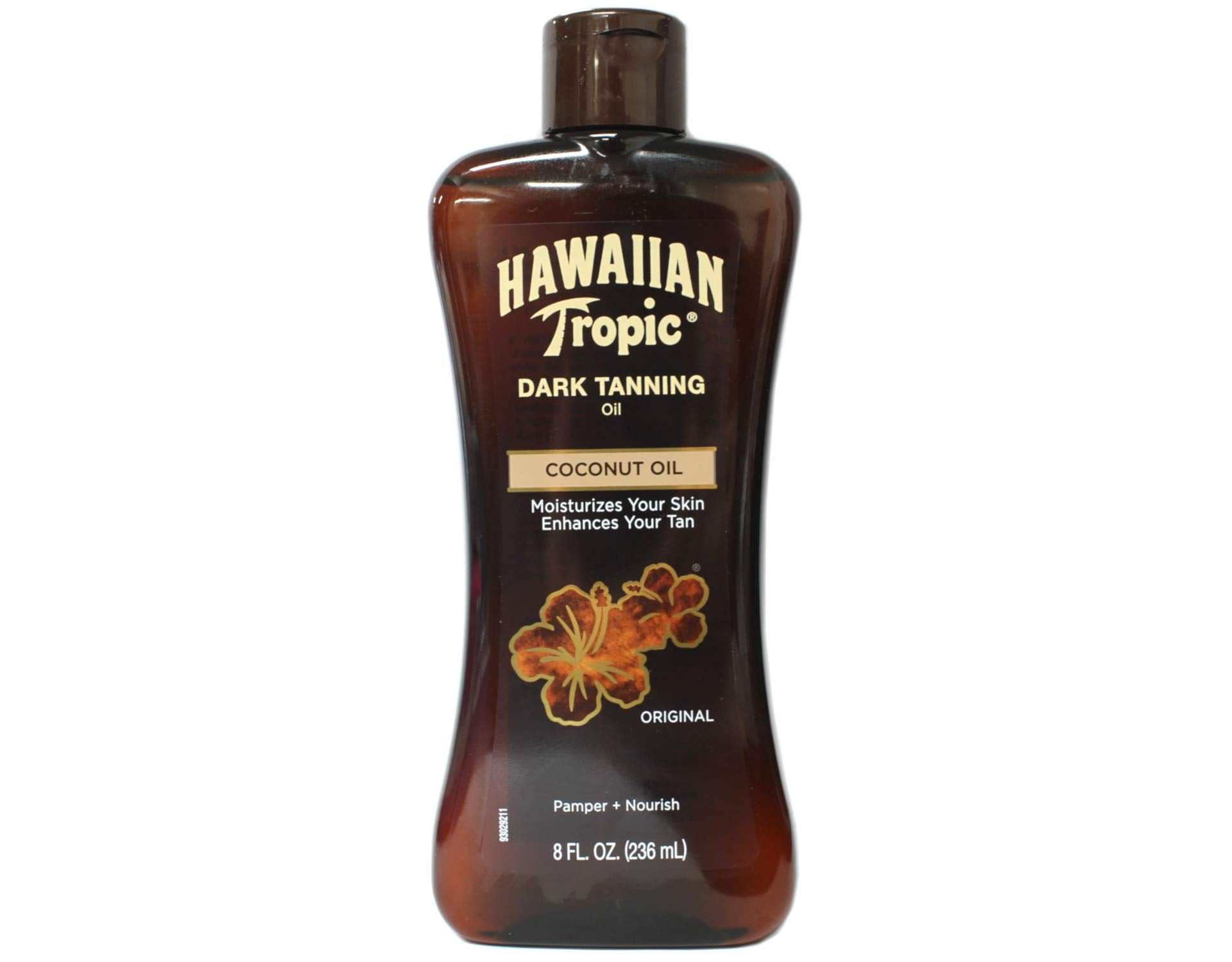 Hawaiian Tropic Dark Tanning Oil Original 8 oz (Pack of 2)