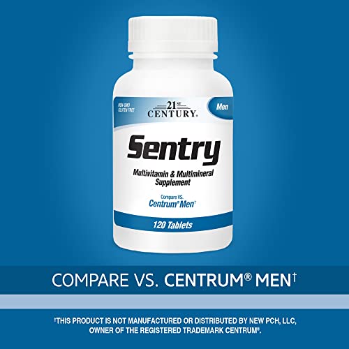 21st Century Sentry Men Multivitamin, 120 Count