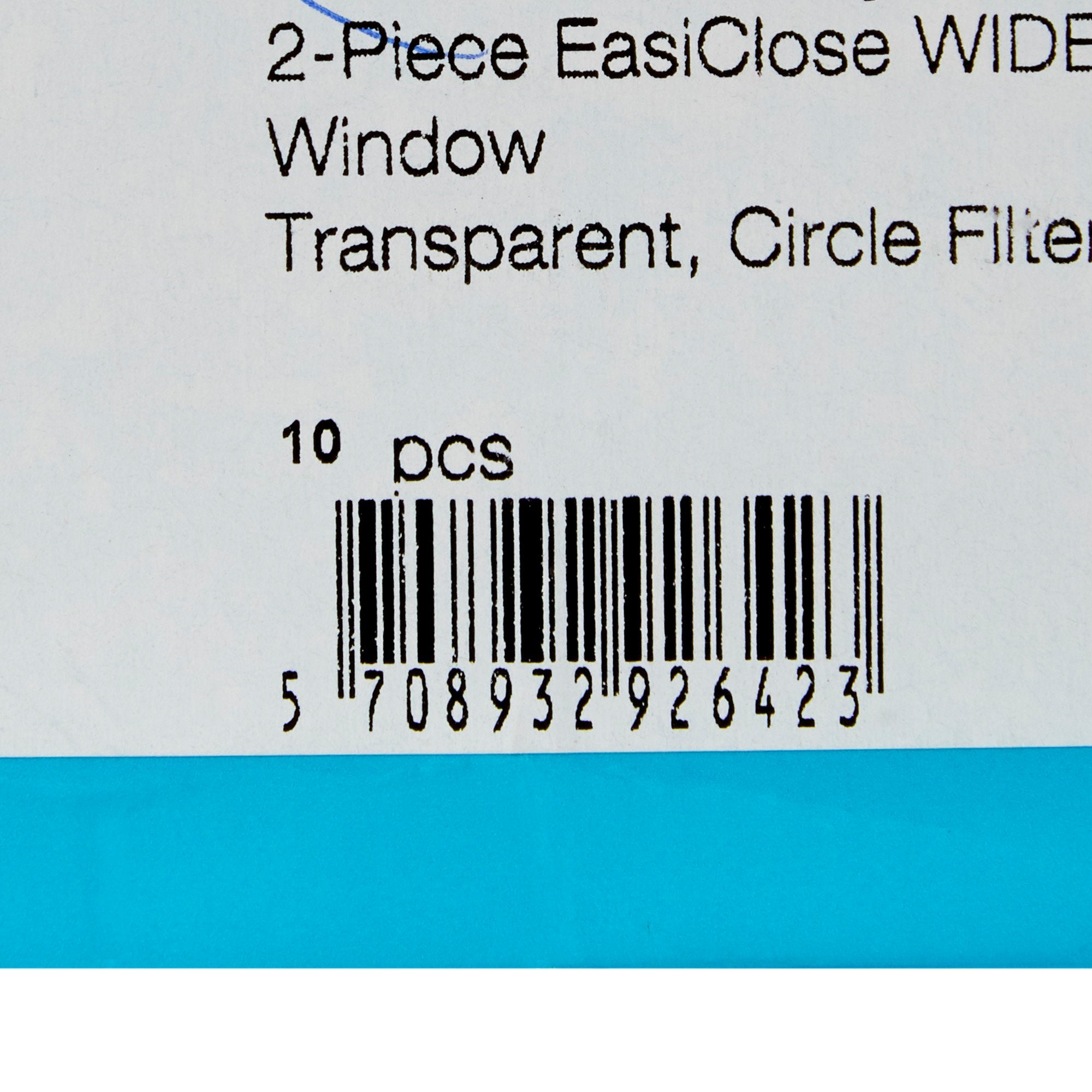 Ostomy Pouch SenSura Mio Two-Piece System Maxi Length 50 mm Stoma Drainable Flat