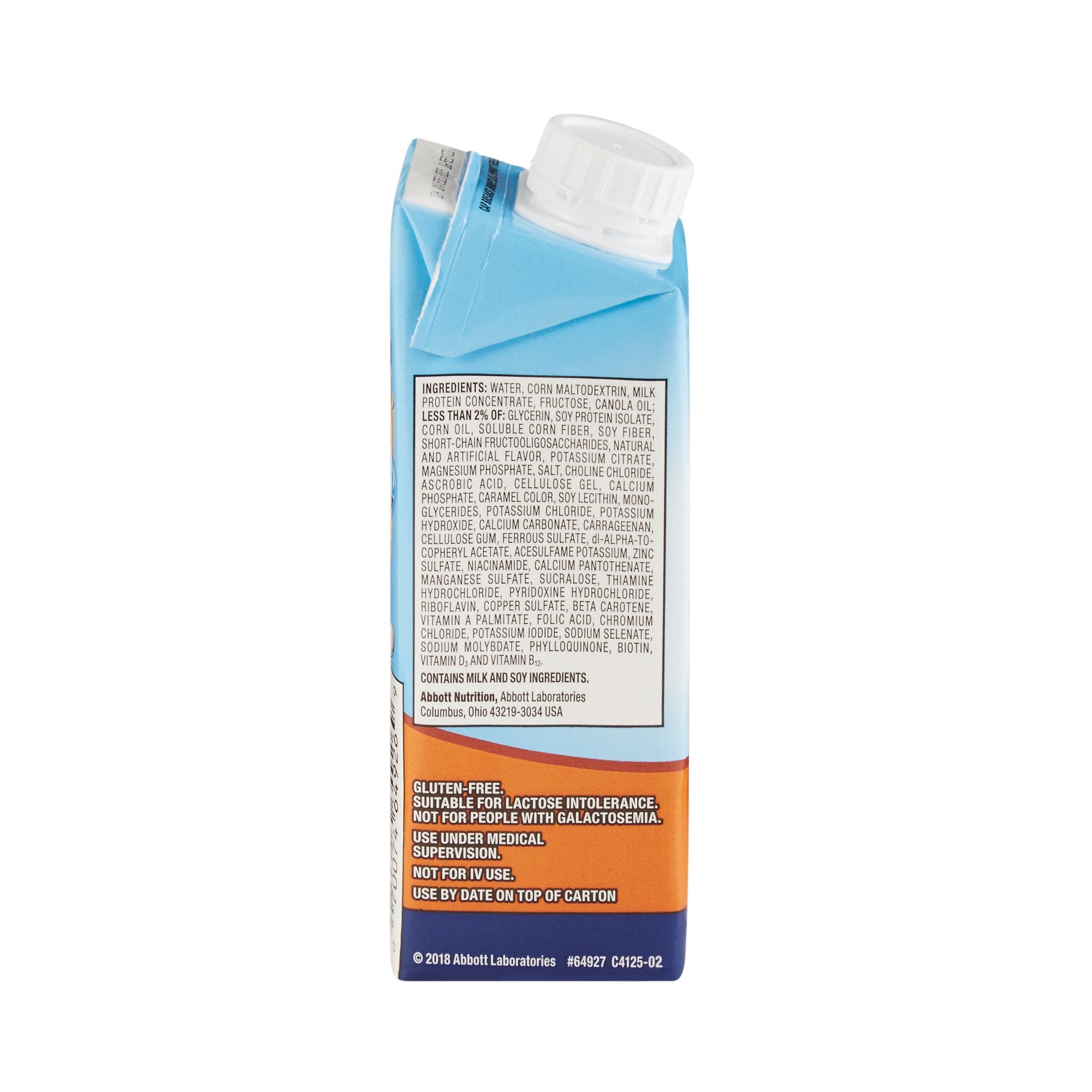 Oral Supplement Glucerna Therapeutic Nutrition Shake Butter Pecan Flavor Liquid 8 oz. Carton