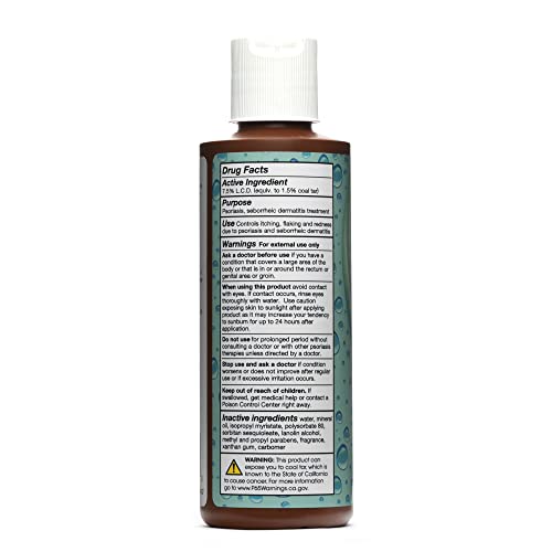 Cutar Emulsion Cream - Coal Tar Lotion for Relief from Eczema, Psoriasis, and Dermatitis - Helps Soothe Itchy Flaky Skin, Redness, Dryness, and Inflammation