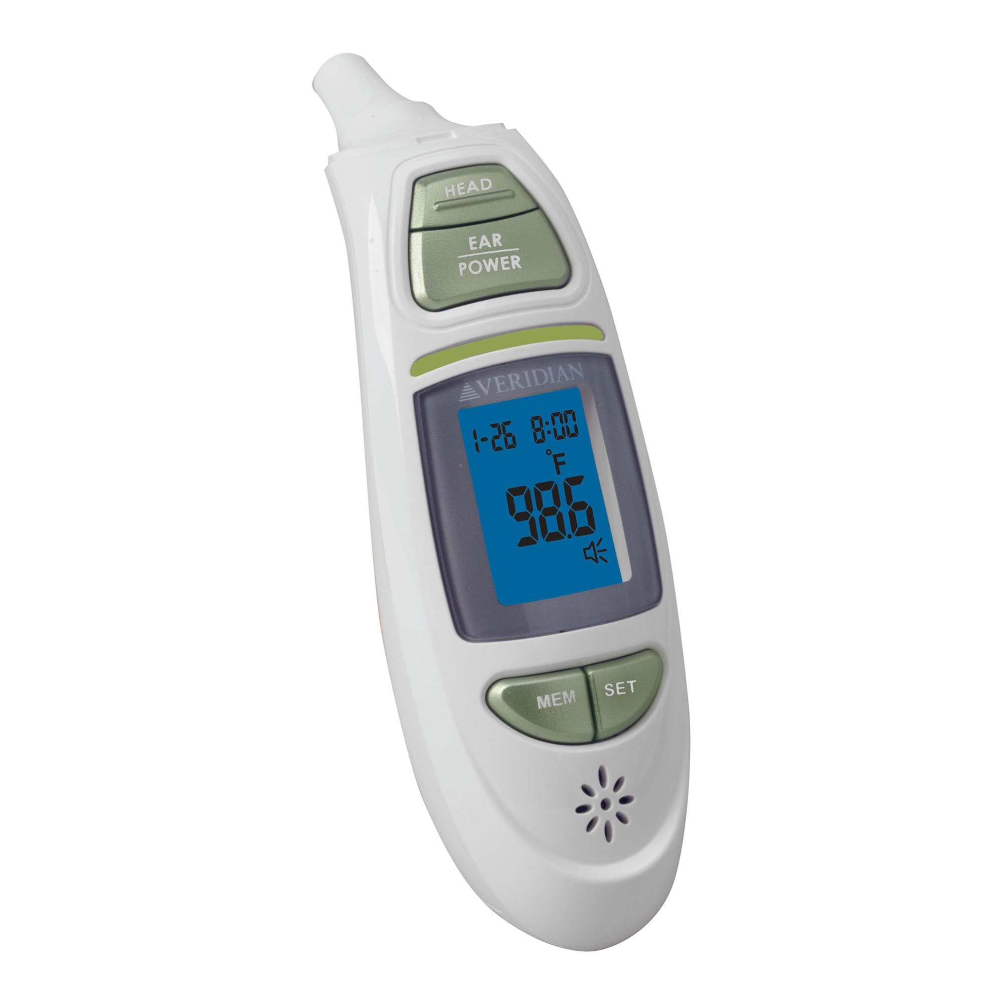 Non-Contact Skin Surface Thermometer Veridian Infrared Skin Probe Handheld