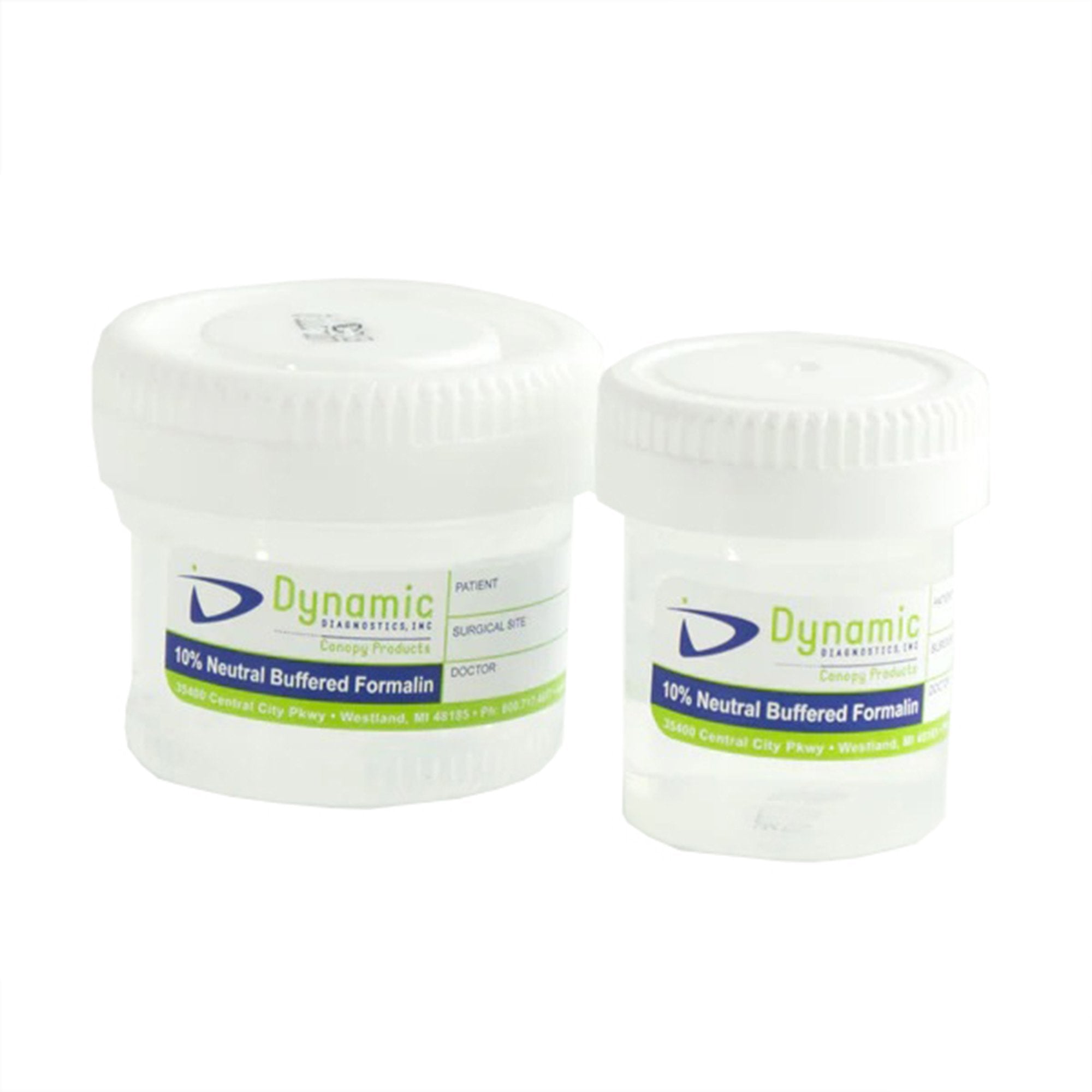 Prefilled Formalin Container 20 mL Fill in 40 mL (1.35 oz.) Screw Cap Patient Information NonSterile