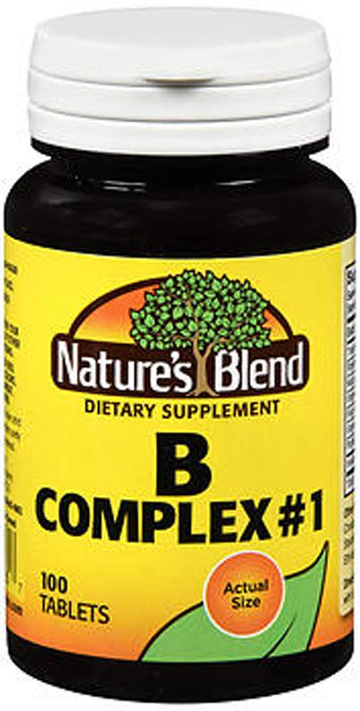 Nature's Blend B Complex #1 Tablets - 100 ct