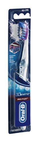 Oral-B 3D White Pro-Flex Toothbrush Medium (Style May Vary)