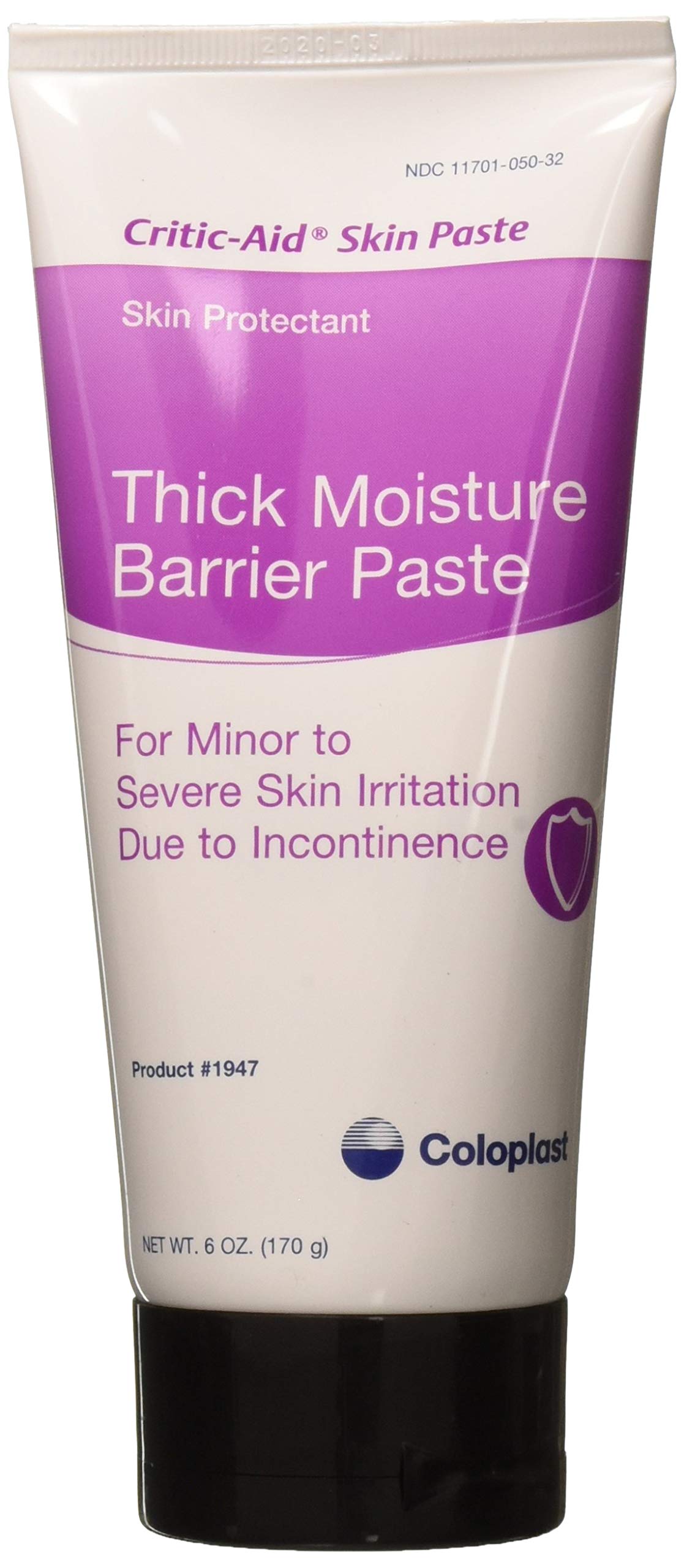 Coloplast Critic-Aid Skin Paste Skin Protectant Thick Moisture Barrier Paste, 6 Ounce (Each) Item 1947