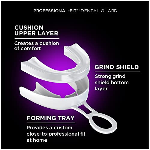 DenTek Professional-Fit Dental Guard for Nighttime Teeth Grinding, 1 Count