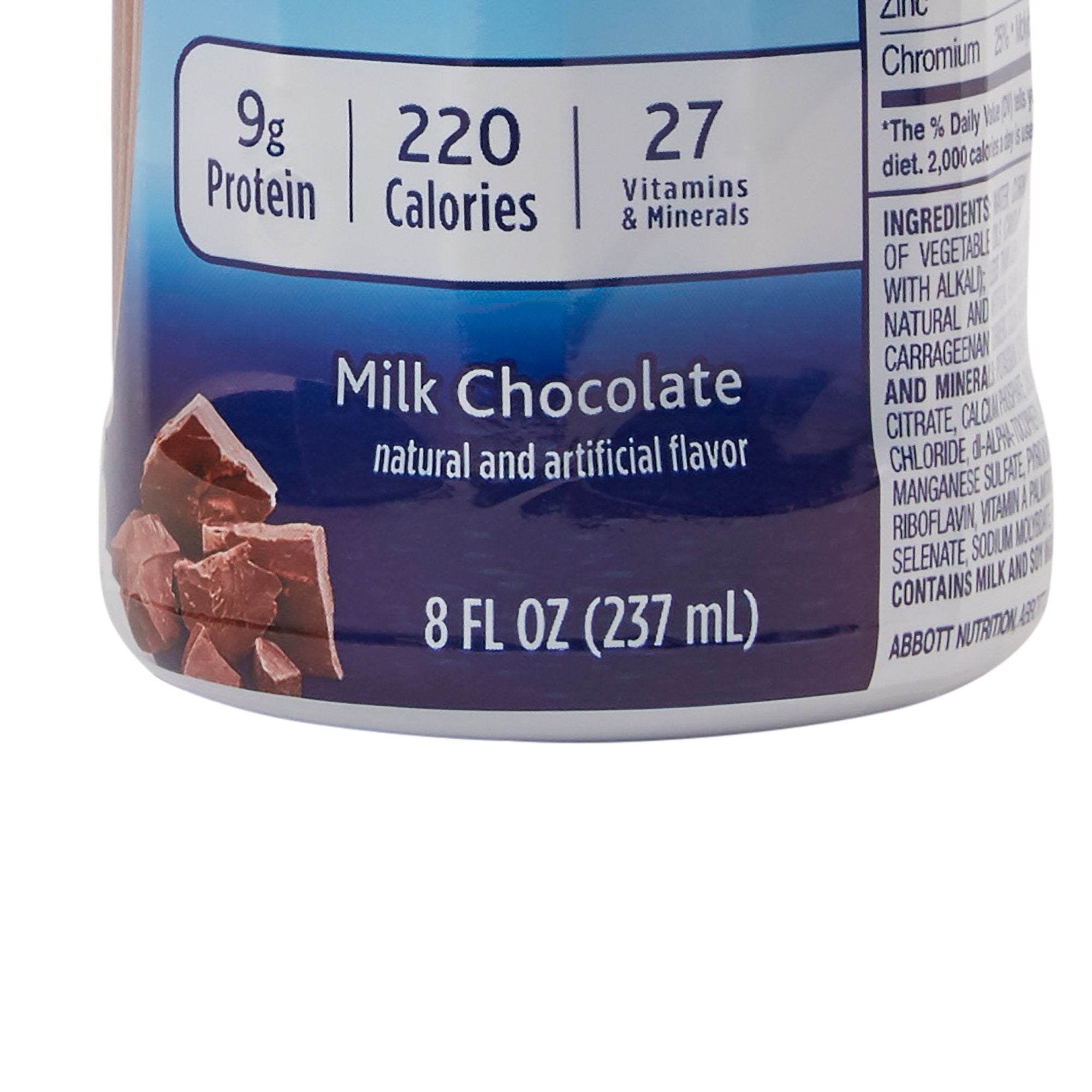 Oral Supplement Ensure Original Shake Milk Chocolate Flavor Liquid 8 oz. Bottle