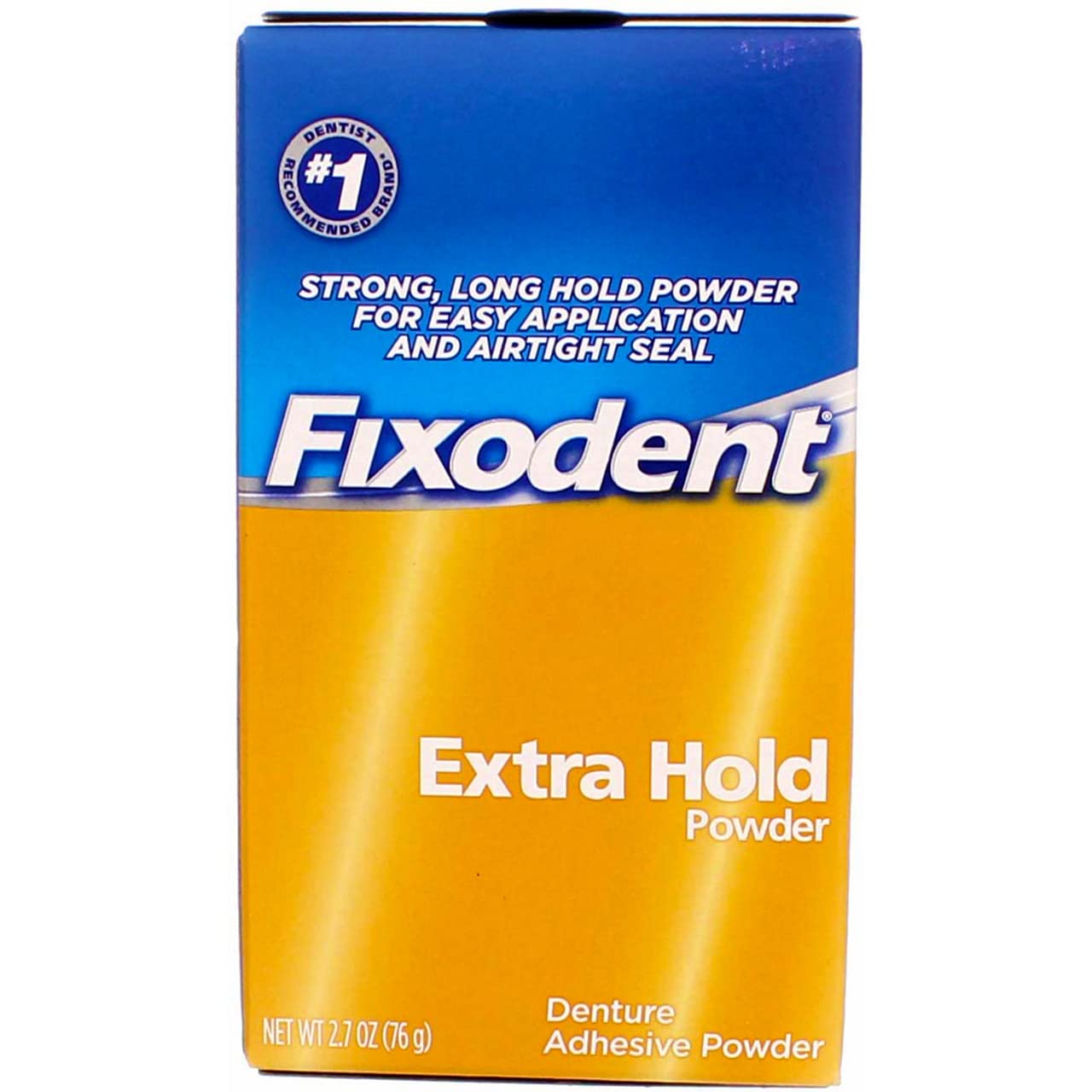 Fixodent denture adhesive cream, original, strong and long hold - 0.75 oz