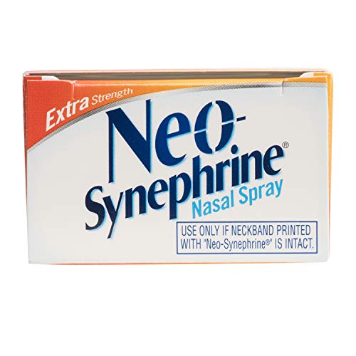 Neosynephrine, Nasal Spray for Cold Sinus Relief Extra Strength, Clear, 0.5 Fl Oz