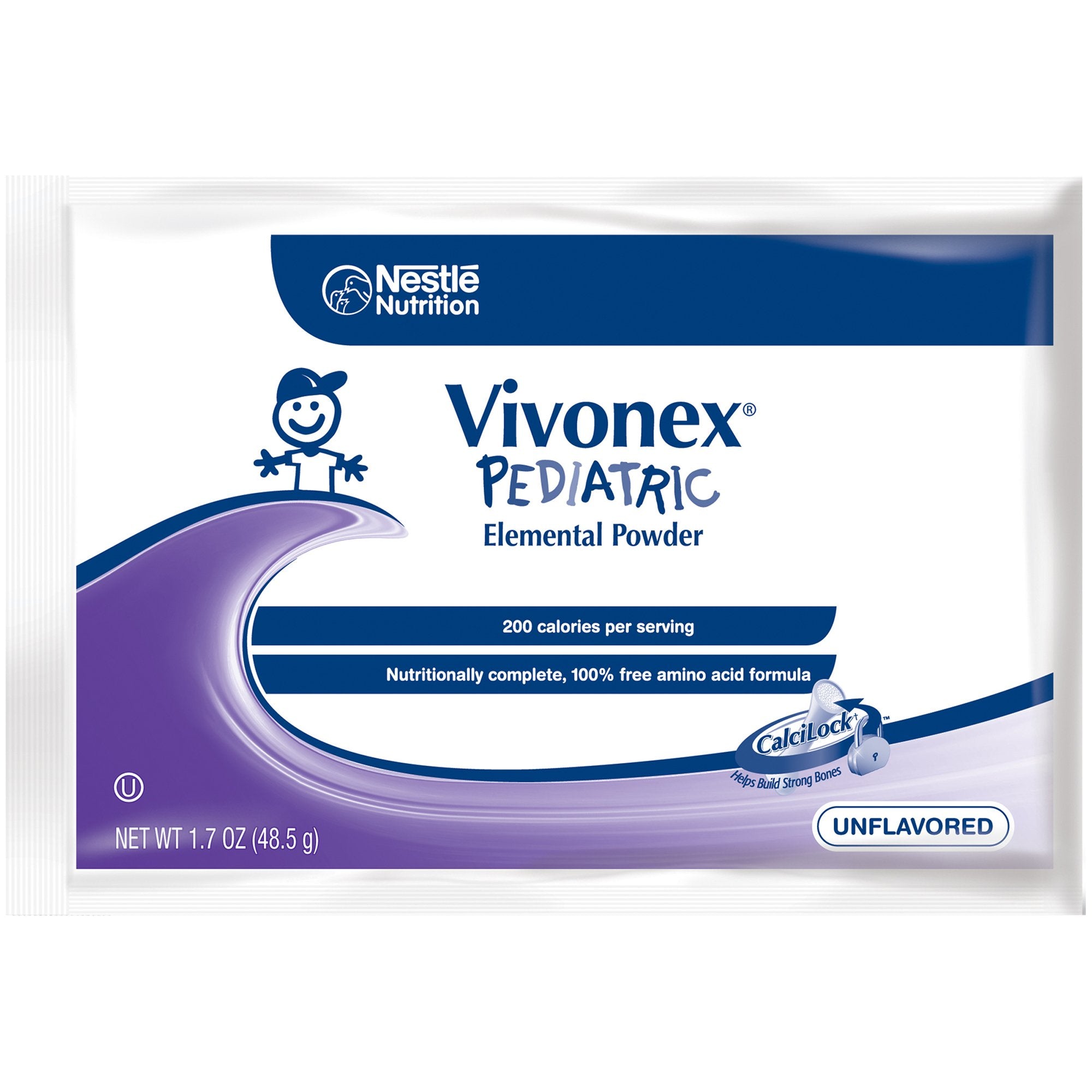 Pediatric Oral Supplement Vivonex Pediatric 1.7 oz. Individual Packet Powder Free Amino Acids Impaired GI Function