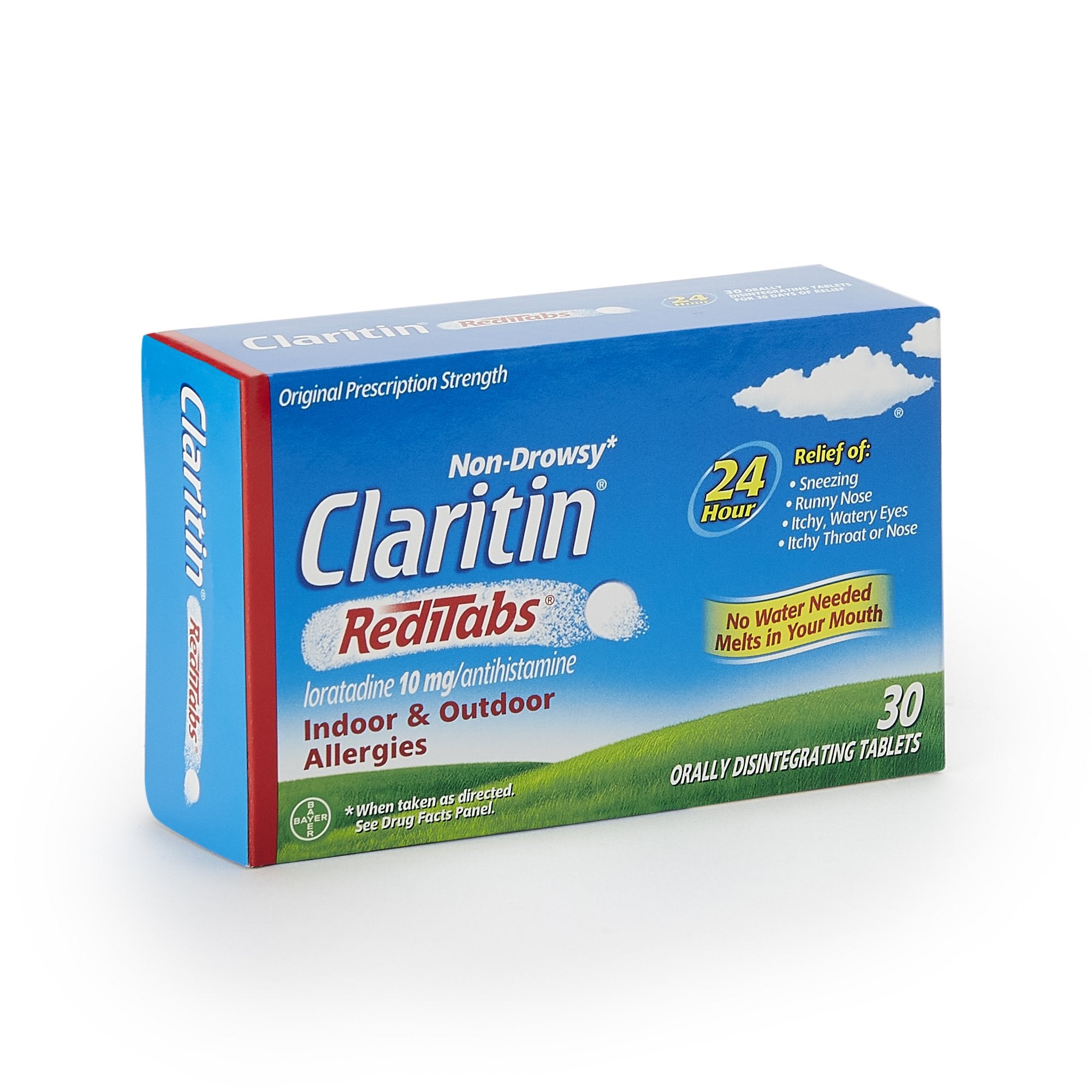 Allergy Relief Claritin Redi Tabs 10 mg Strength Tablet 30 per Box