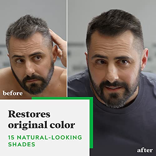 Just For Men Shampoo-In Color, Mens Hair Dye with Vitamin E for Stronger Hair - Jet Black, H-60, 1 Pack (Formerly Original Formula)