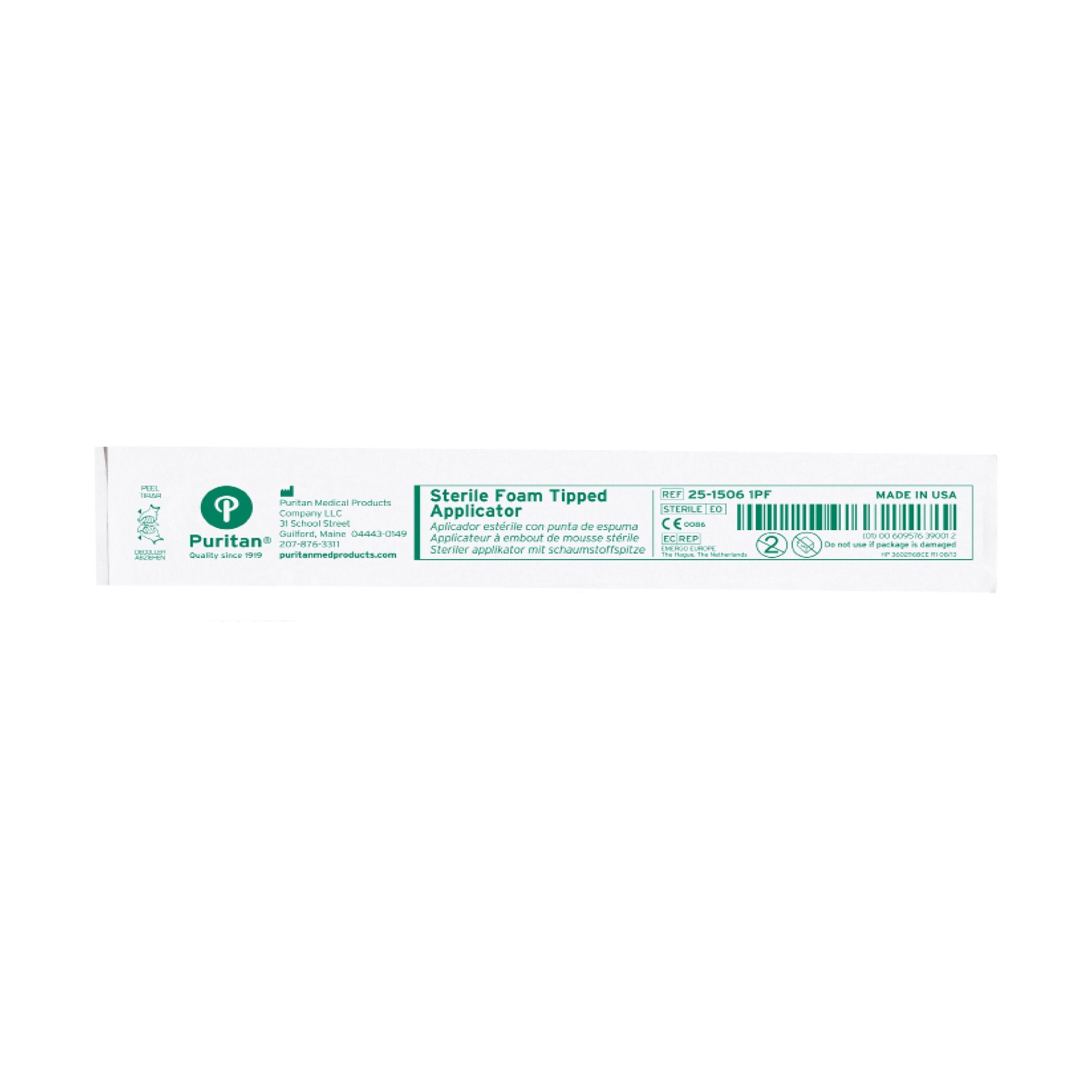 Specimen Collection Swab Puritan 6 Inch 6 Inch Length Sterile