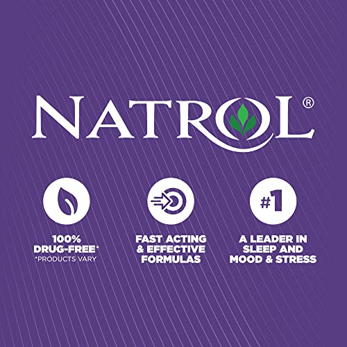Natrol Melatonin Fast Dissolve Tablets, Helps You Fall Asleep Faster, Stay Asleep Longer, Easy to Take, Dissolve in Mouth, Strengthen Immune System, Maximum Strength, Strawberry Flavor, 10mg, 60 Count